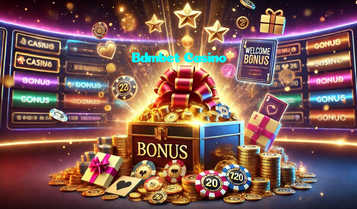 Bdmbet Casino خوش آمدید بونس +600% پیشکش موبائل ایپ کے پروموشن سیکشن میں دکھائی دیتی ہے۔